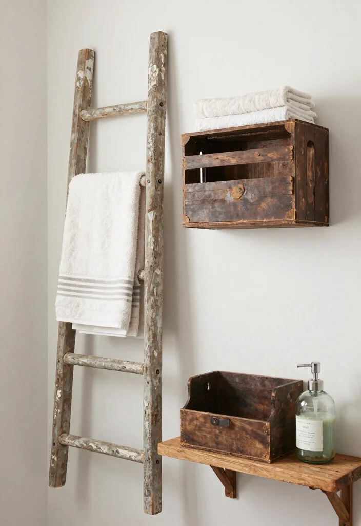 12 Wash Room Bathroom Ideas for Practical Everyday Use 11. Upcycling and DIY Projects 0