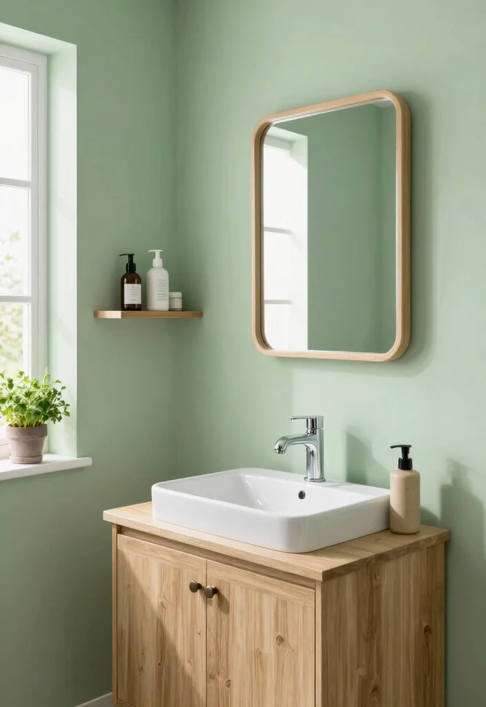 12 Wash Room Bathroom Ideas for Practical Everyday Use 2. Eco Friendly Paints for a Fresh Look 0