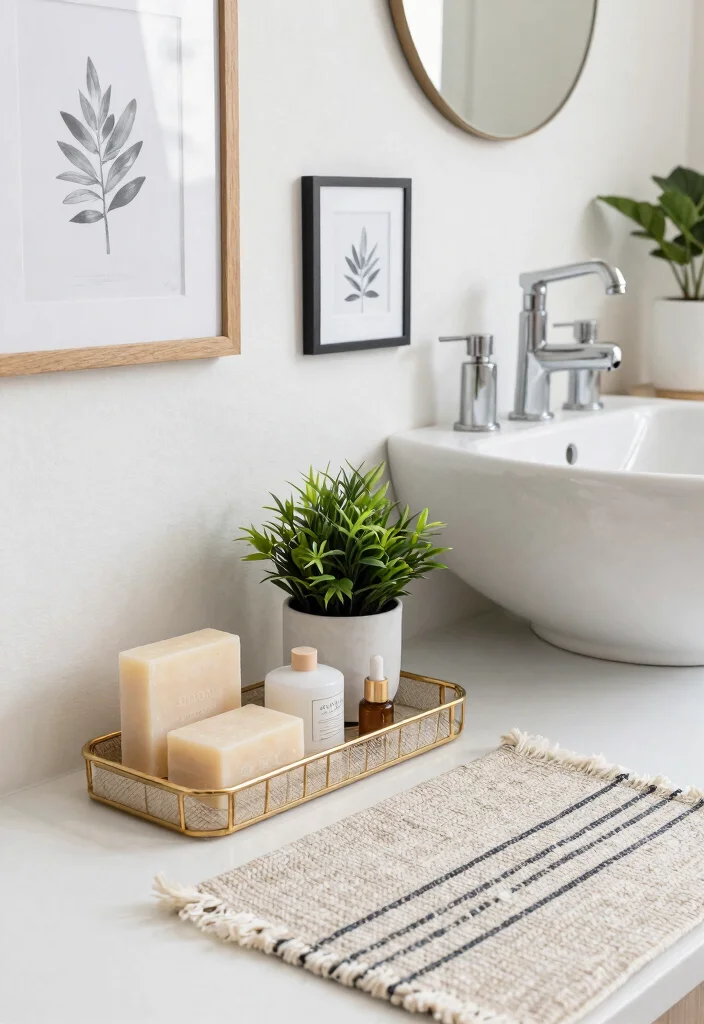 12 Womens Bathroom Decor Ideas with Elegant Touches 6. Add Thoughtful Accessories 0