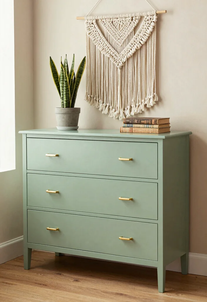 14 Bedroom Decorating Ideas to Refresh Any Space 1. Upcycled Furniture for Character 0