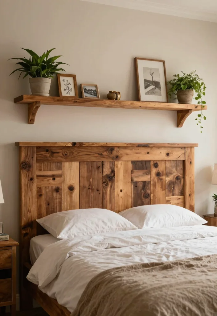 14 Bedroom Decorating Ideas to Refresh Any Space 4. Reclaimed Wood Accents 0