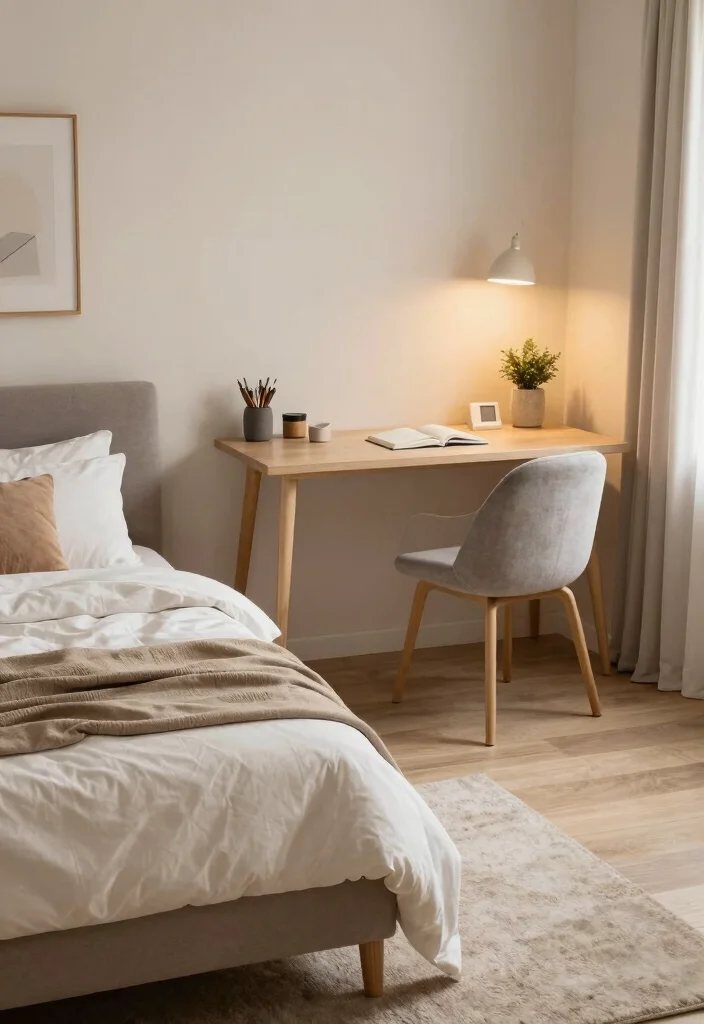 14 Bedroom Ideas for Small Rooms That Feel Cozy 11. Create Zones for Functionality 0