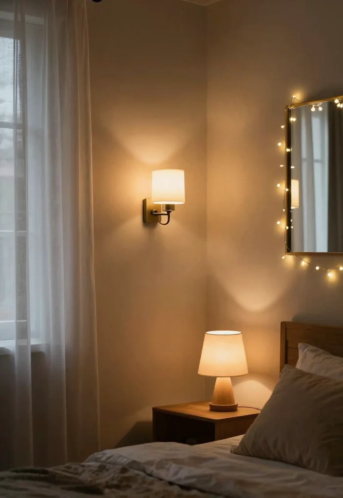 14 Bedroom Ideas for Small Rooms That Feel Cozy 6. Smart Lighting Solutions 0