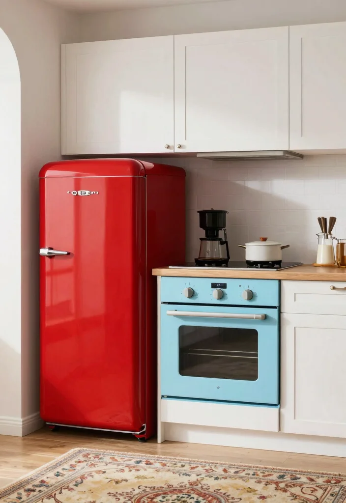 14 Classic Kitchen Ideas That Never Go Out of Style 9. Retro Appliances 0