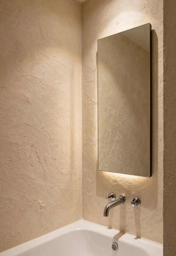 14 Indian Bathroom Ideas with Traditional Modern Balance 13. Textured Finishes 0