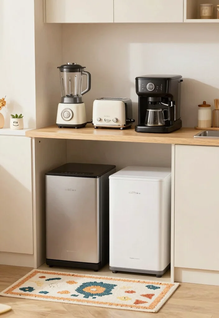 14 Kitchen Appliance Storage Ideas That Hide the Clutter 13. Create a Dedicated Appliance Zone 0