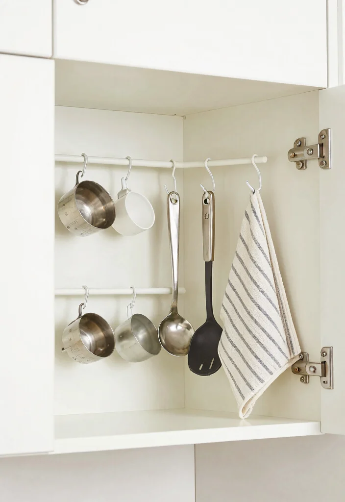 14 Kitchen Appliance Storage Ideas That Hide the Clutter 8. Utilize Cabinet Door Space 0