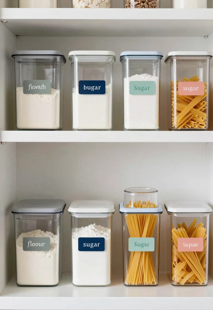 14 Kitchen Organizing Ideas for a Clutter Free Space 6. Label Everything 0