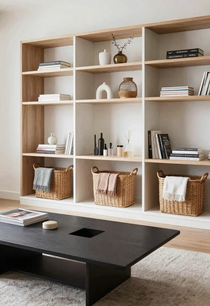 14 Living and Dining Room Ideas for Open Layouts 63 14 Living and Dining Room Ideas for Open Layouts 13. Stylish Storage Solutions 0