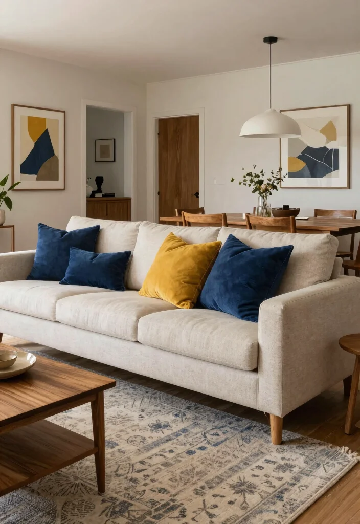 14 Living and Dining Room Ideas for Open Layouts 13 14 Living and Dining Room Ideas for Open Layouts 3. Cohesive Color Palette 0