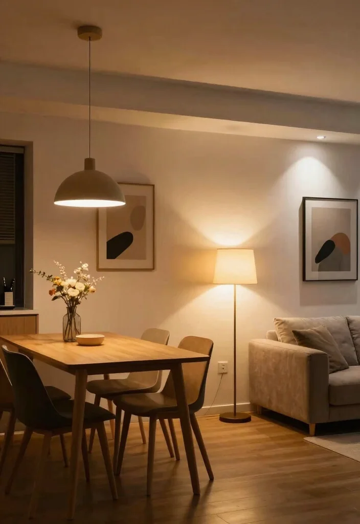 14 Living and Dining Room Ideas for Open Layouts 14 14 Living and Dining Room Ideas for Open Layouts 4. Layered Lighting 0