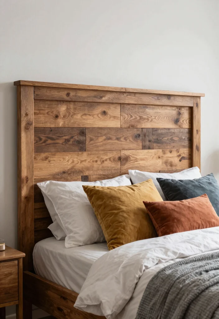 14 Low Budget Bedroom Ideas That Still Look Beautiful 7. Design a DIY Headboard 0
