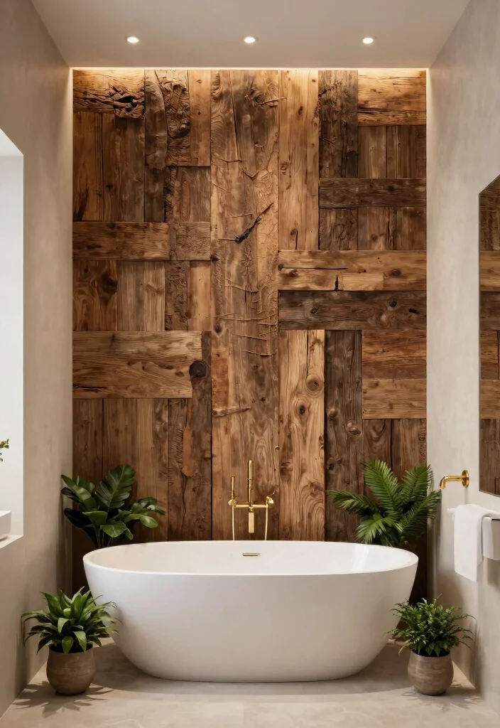 14 Luxury Guest Bathroom Ideas That Impress Instantly 1. Organic Textured Walls 0
