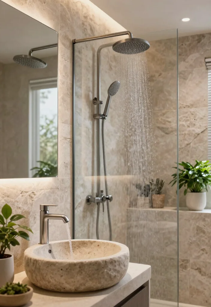 14 Luxury Guest Bathroom Ideas That Impress Instantly 2. Sustainable Luxury Fixtures 0
