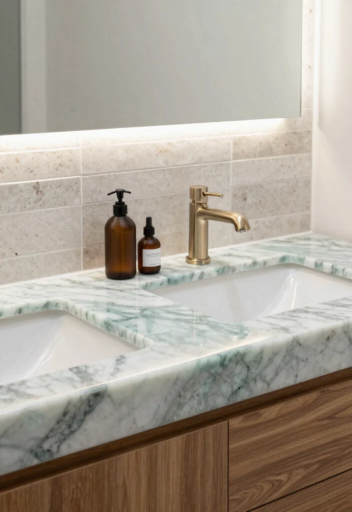 14 Luxury Guest Bathroom Ideas That Impress Instantly 3. Eco Friendly Marble Alternatives 0