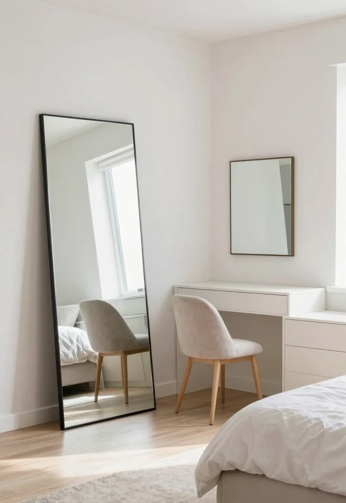 14 Main Bedroom Decor Ideas for a Polished Finish 11. Utilize Mirrors for Space and Light 0
