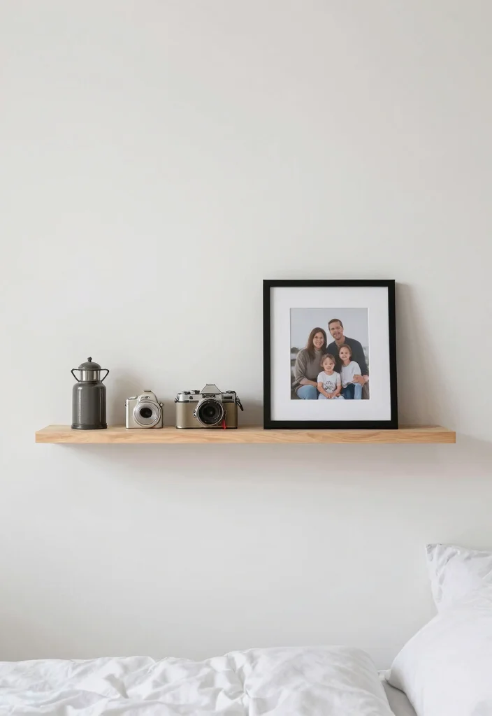 14 Main Bedroom Decor Ideas for a Polished Finish 14. Personal Touches with a Minimalist Twist 0