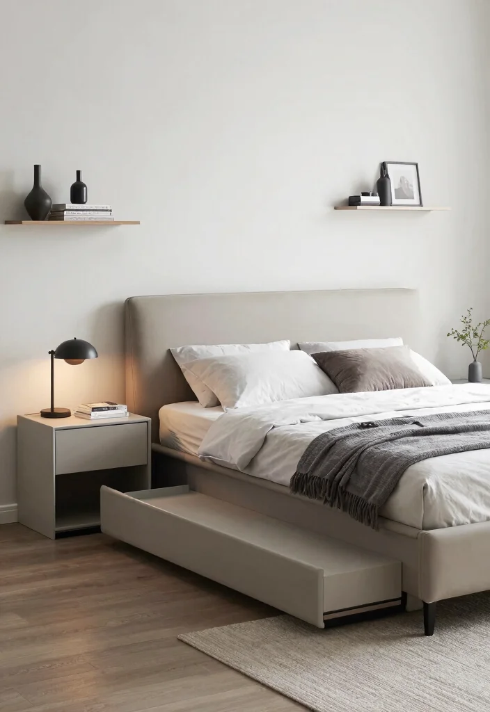 14 Main Bedroom Decor Ideas for a Polished Finish 3. Prioritize Functional Furniture 0