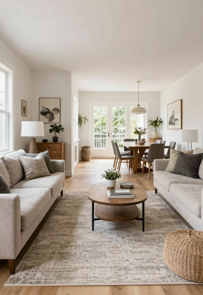 14 Open Living Room Ideas for Airy Modern Homes 64 14 Open Living Room Ideas for Airy Modern Homes 14. Prioritize Flow 0