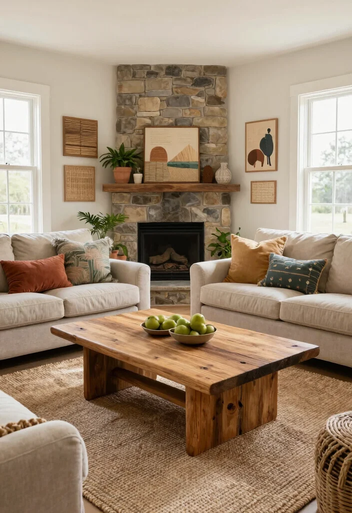 15 Best Living Room Ideas for Comfort and Style 1 15 Best Living Room Ideas for Comfort and Style 1. Embrace Natural Materials 0