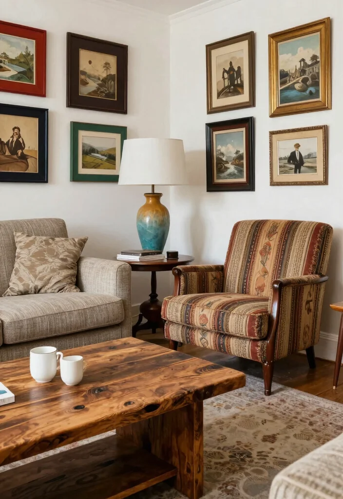 15 Best Living Room Ideas for Comfort and Style 41 15 Best Living Room Ideas for Comfort and Style 11. Incorporate Vintage Finds 0