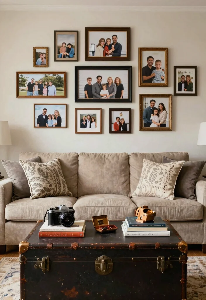 15 Best Living Room Ideas for Comfort and Style 65 15 Best Living Room Ideas for Comfort and Style 15. Personal Touches and Memories 0