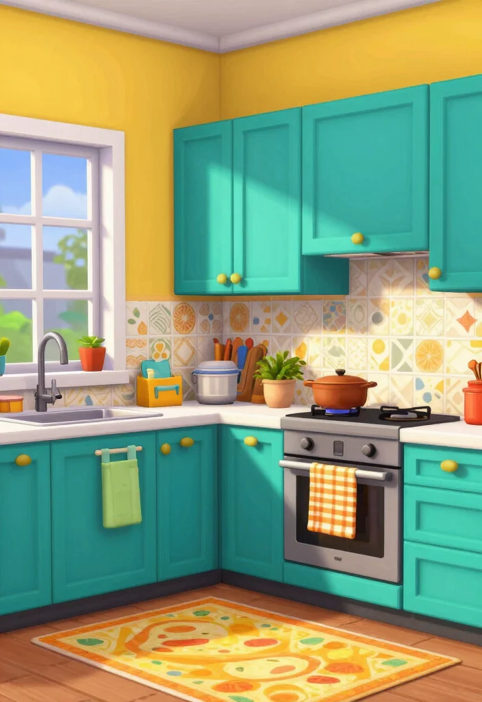9 Bloxburg Kitchen Ideas Everyone Is Copying 23 9 Bloxburg Kitchen Ideas Everyone Is Copying 3. Colorful Culinary Spaces 0