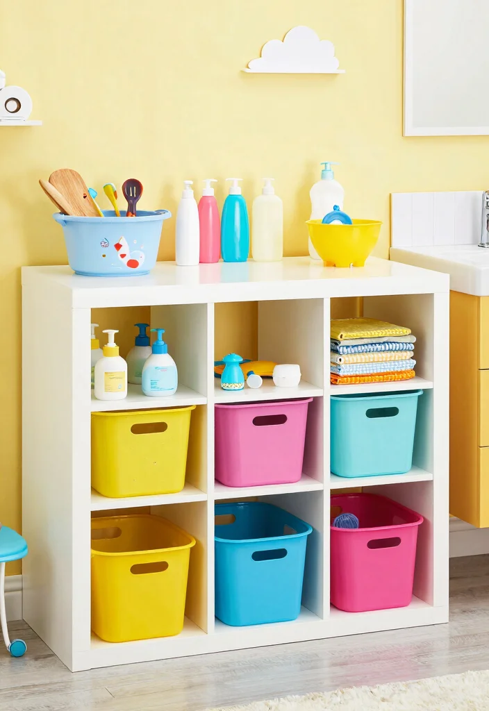 9 Toca Boca Bathroom Ideas for Big Family Homes 4. Kid Friendly Storage Solutions 0