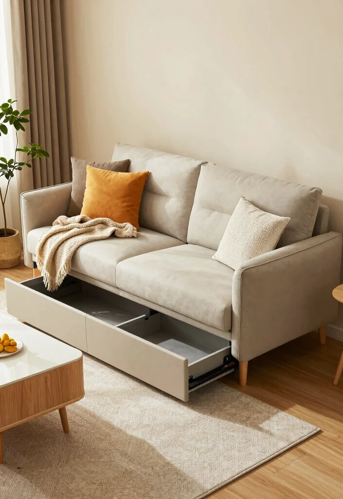 9 Very Small Living Room Ideas for Tiny Homes 1 9 Very Small Living Room Ideas for Tiny Homes 1. Multifunctional Sofa 0